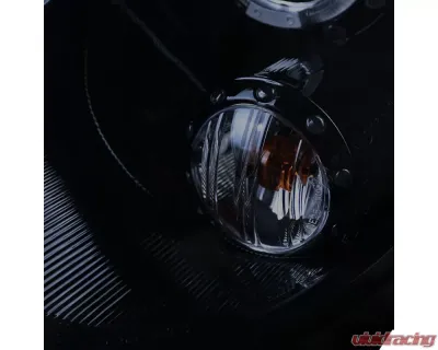 Spec-D Halo Projector Headlights (Glossy Black Housing/Smoked Lens) Mini Cooper | Cooper S 2007-2015 - 2LHP-MINI06G-TM