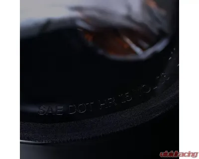 Spec-D Halo Projector Headlights (Glossy Black Housing/Smoked Lens) Mini Cooper | Cooper S 2007-2015 - 2LHP-MINI06G-TM