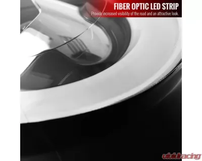 Spec-D Projector Headlights w/ LED Turn Signal Lights (Matte Black Housing/Clear Lens) Mini Cooper | Cooper S 2007-2015 - 2LHP-MINI06JM-V2-TM