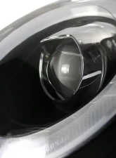 Spec-D Projector Headlights w/ LED Turn Signal Lights (Matte Black Housing/Clear Lens) Mini Cooper | Cooper S 2007-2015                                     - 2LHP-MINI06JM-V2-TM - Image 6