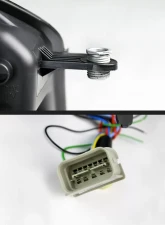 Spec-D Projector Headlights w/ LED Turn Signal Lights (Matte Black Housing/Clear Lens) Mini Cooper | Cooper S 2007-2015                                     - 2LHP-MINI06JM-V2-TM - Image 7