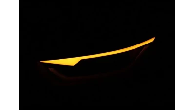 Spec-D Switchback Sequential LED Turn Signal Projector Headlights (Matte Black Housing/Clear Lens) Ford Mustang 2015-2022                                     - 2LHP-MST15JM-SQ-RS - Image 2