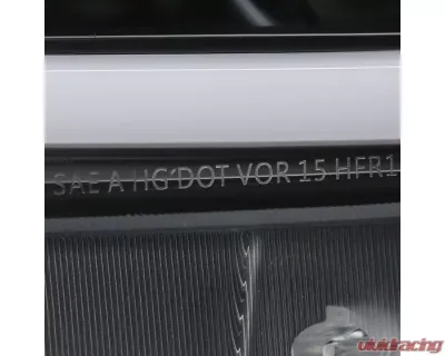 Spec-D Switchback Sequential LED Turn Signal Projector Headlights (Matte Black Housing/Clear Lens) Ford Mustang 2015-2022 - 2LHP-MST15JM-SQ-RS