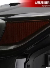 Spec-D LED Strip Xenon HID Projector Headlights (Black Housing/Smoke Lens) Ford Mustang | Shelby 2015-2020                                     - 2LHP-MST15SM-RO - Image 5