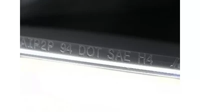 Spec-D Dual Halo Projector Headlights (Matte Black Housing/Clear Lens) Ford Mustang 1994-1998                                     - 2LHP-MST94JM-TM - Image 8