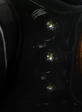 Spec-D Dual Halo Projector Headlights (Jet Black Housing/Clear Lens) Ford Mustang 1999-2004                                     - 2LHP-MST99BK-TM - Image 6
