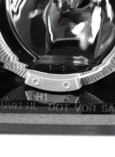 Spec-D Dual Halo Projector Headlights (Jet Black Housing/Clear Lens) Ford Mustang 1999-2004                                     - 2LHP-MST99BK-TM - Image 8