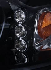 Spec-D Dual Halo Projector Headlights (Glossy Black Housing/Smoke Lens) Ford Mustang 1999-2004                                     - 2LHP-MST99G-TM - Image 5