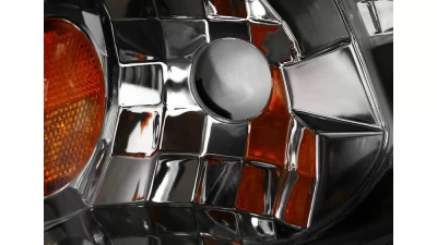 Spec-D Dual Halo Projector Headlights (Matte Black Housing/Clear Lens) Ford Mustang 1999-2004                                     - 2LHP-MST99JM-TM - Image 7