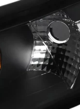 Spec-D Dual Halo V2 Projector Headlights (Matte Black Housing/Clear Lens) Ford Mustang 1999-2004                                     - 2LHP-MST99JM-V2-RS - Image 6
