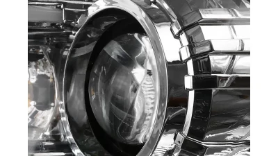 Spec-D Projector Headlights w/ LED Light Strip (Chrome Housing/Clear Lens) Mazda 3 2010-2013                                     - 2LHP-MZ310-TM - Image 3