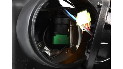 Spec-D Projector Headlights w/ LED Light Strip (Matte Black Housing/Clear Lens) Mazda 3 2010-2013                                     - 2LHP-MZ310JM-TM - Image 8