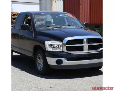 Spec-D Switchback LED C-Bar Projector Headlights (Chrome Housing/Clear Lens) Dodge Ram 2006-2009 - 2LHP-RAM06-G2-TM