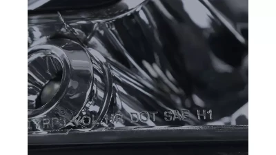 Spec-D Dual Halo Projector Headlights (Glossy Black Housing/Smoked Lens) Dodge Ram 2006-2009                                     - 2LHP-RAM06G-TM - Image 7