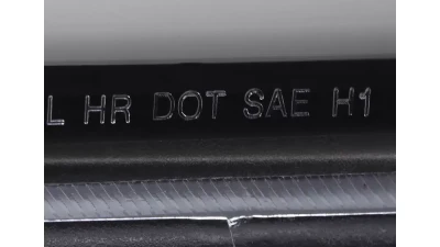 Spec-D Switchback LED C-Bar Projector Headlights (Matte Black Housing/Clear Lens) Dodge Ram 2006-2009                                     - 2LHP-RAM06JM-G2-TM - Image 6