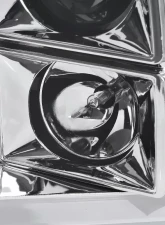 Spec-D LED C-Bar Projector Headlights (Chrome Housing/Clear Lens) Ram 1500 | 2500 | 3500 2009-2024                                     - 2LHP-RAM09-G2-TM - Image 5