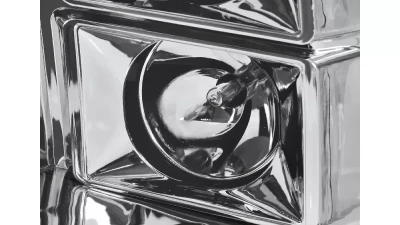 Spec-D LED C-Bar Projector Headlights (Chrome Housing/Clear Lens) Ram 1500 | 2500 | 3500 2009-2024                                     - 2LHP-RAM09-G2-TM - Image 5