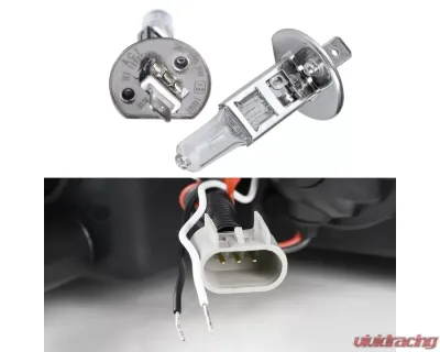 Spec-D LED C-Bar Projector Headlights (Glossy Black Housing/Smoked Lens) Ram 1500 | 2500 | 3500 2009-2024 - 2LHP-RAM09G-G2-TM