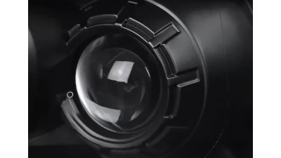 Spec-D Switchback Sequential LED C-Bar Projector Headlights (Matte Black Housing/Clear Lens) Ram 1500 | 2500 | 3500 2009-2024                                     - 2LHP-RAM09JM-SQ-RS - Image 3