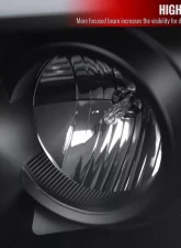 Spec-D Switchback Sequential LED C-Bar Projector Headlights (Matte Black Housing/Clear Lens) Ram 1500 | 2500 | 3500 2009-2024                                     - 2LHP-RAM09JM-SQ-RS - Image 4