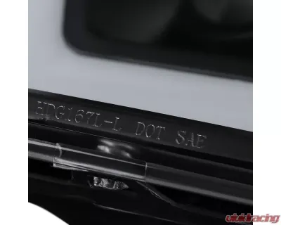 Spec-D Switchback Sequential LED C-Bar Projector Headlights (Matte Black Housing/Clear Lens) Ram 1500 | 2500 | 3500 2009-2024 - 2LHP-RAM09JM-SQ-RS