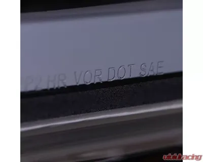 Spec-D LED Tube Projector Headlights (Glossy Black Housing/Smoked Lens) Dodge Ram 2019-2024 - 2LHP-RAM1925G-TM