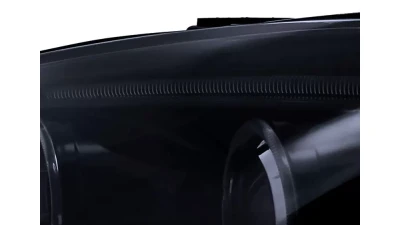 Spec-D Dual Halo Projector Headlights (Glossy Black Housing/Smoked Lens) Acura RSX 2002-2004                                     - 2LHP-RSX02G-TM - Image 6