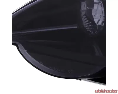 Spec-D Dual Halo Projector Headlights (Glossy Black Housing/Smoked Lens) Acura RSX 2002-2004 - 2LHP-RSX02G-TM