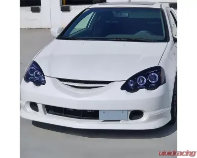 Spec-D Dual Halo Projector Headlights (Glossy Black Housing/Smoked Lens) Acura RSX 2002-2004 - 2LHP-RSX02G-TM