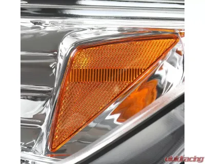Spec-D Dual Halo Projector Headlights w/ LED Accent Lights (Chrome Housing/Clear Lens) Honda S2000 AP2 2004-2009 - 2LHP-S2K04-TM