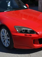 Spec-D Dual Halo Projector Headlights w/ LED Accent Lights (Matte Black Housing/Clear Lens) Honda S2000 AP2 2004-2009                                     - 2LHP-S2K04JM-TM - Image 10