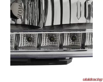 Spec-D Dual Halo Projector Headlights (Chrome Housing/Clear Lens) GMC Sierra 2007-2014 - 2LHP-SIE07-TM