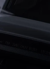 Spec-D LED Bar Projector Headlights w/ LED Turn Signals Lights (Glossy Black Housing/Smoked Lens) GMC Sierra 2014-2019                                     - 2LHP-SIE14G-TM - Image 8