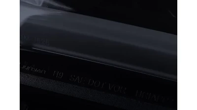 Spec-D LED Bar Projector Headlights w/ LED Turn Signals Lights (Glossy Black Housing/Smoked Lens) GMC Sierra 2014-2019                                     - 2LHP-SIE14G-TM - Image 8