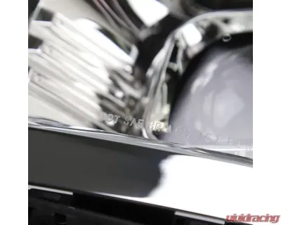 Spec-D Switchback Sequential LED Bar Projector Headlights (Chrome Housing/Clear Lens) Chevrolet Silverado 1500 2014-2015 - 2LHP-SIV14-C-SQ-RS