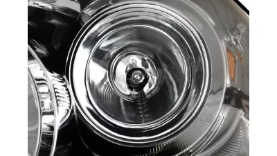 Spec-D Projector Headlights w/ LED Light Bar & LED Turn Signal Lights (Chrome Housing/Clear Lens) Kia Soul 2010-2011                                     - 2LHP-SOU10-TM - Image 4