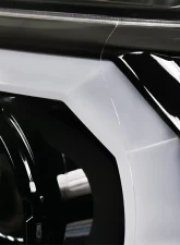 Spec-D LED C-Bar Projector Headlights (Jet Black Housing/Clear Lens) Toyota Tacoma 2012-2015                                     - 2LHP-TAC12BK-TM - Image 3