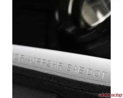 Spec-D LED C-Bar Projector Headlights (Jet Black Housing/Clear Lens) Toyota Tacoma 2012-2015 - 2LHP-TAC12BK-TM