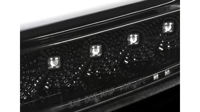 Spec-D LED C-Bar Projector Headlights w/ LED Turn Signal Lights (Jet Black Housing/Clear Lens) Chevrolet Tahoe | Suburban 2015-2020                                     - 2LHP-TAH15BK-TM - Image 4