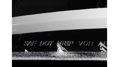 Spec-D LED C-Bar Projector Headlights w/ LED Turn Signal Lights (Jet Black Housing/Clear Lens) Chevrolet Tahoe | Suburban 2015-2020                                     - 2LHP-TAH15BK-TM - Image 7