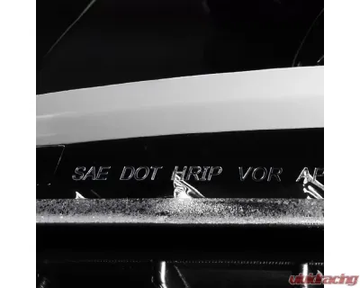 Spec-D LED C-Bar Projector Headlights w/ LED Turn Signal Lights (Jet Black Housing/Clear Lens) Chevrolet Tahoe | Suburban 2015-2020 - 2LHP-TAH15BK-TM