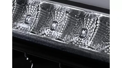 Spec-D LED C-Bar Projector Headlights w/ LED Turn Signal Lights (Glossy Black Housing/Smoked Lens) Chevrolet Tahoe | Suburban 2015-2020                                     - 2LHP-TAH15G-TM - Image 4