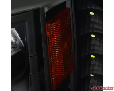 Spec-D Projector Headlights w/ LED Light Strip (Matte Black Housing/Clear Lens) Chevrolet Trailblazer 2002-2009 - 2LHP-TBLZ02JM-V2-RS