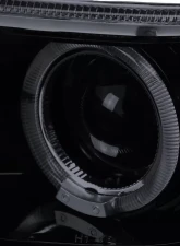 Spec-D Dual Halo Projector Headlights (Glossy Black Housing/Smoked Lens) Scion tC 2005-2010                                     - 2LHP-TC05G-TM - Image 4