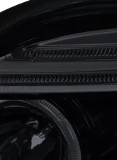 Spec-D Dual Halo Projector Headlights (Glossy Black Housing/Smoked Lens) Scion tC 2005-2010                                     - 2LHP-TC05G-TM - Image 7