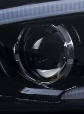 Spec-D LED Bar Projector Headlights w/ LED Turn Signal Lights (Glossy Black Housing/Smoked Lens)  Scion tC 2011-2013                                     - 2LHP-TC11G-TM - Image 4