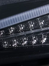 Spec-D LED Bar Projector Headlights w/ LED Turn Signal Lights (Glossy Black Housing/Smoked Lens)  Scion tC 2011-2013                                     - 2LHP-TC11G-TM - Image 5