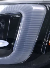 Spec-D LED Bar Projector Headlights w/ LED Turn Signal Lights (Glossy Black Housing/Smoked Lens)  Scion tC 2011-2013                                     - 2LHP-TC11G-TM - Image 6