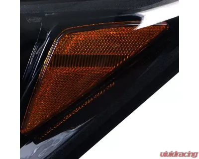 Spec-D LED Bar Projector Headlights w/ LED Turn Signal Lights (Glossy Black Housing/Smoked Lens)  Scion tC 2011-2013 - 2LHP-TC11G-TM