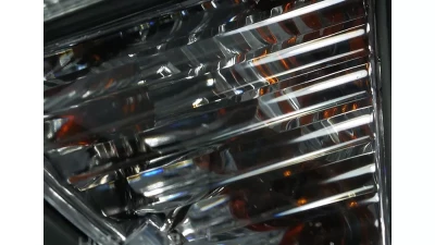 Spec-D Projector Headlights w/ LED Light Strip (Matte Black Housing/Clear Lens) Hyundai Tucson 2010-2013                                     - 2LHP-TUC10JM-TM - Image 4